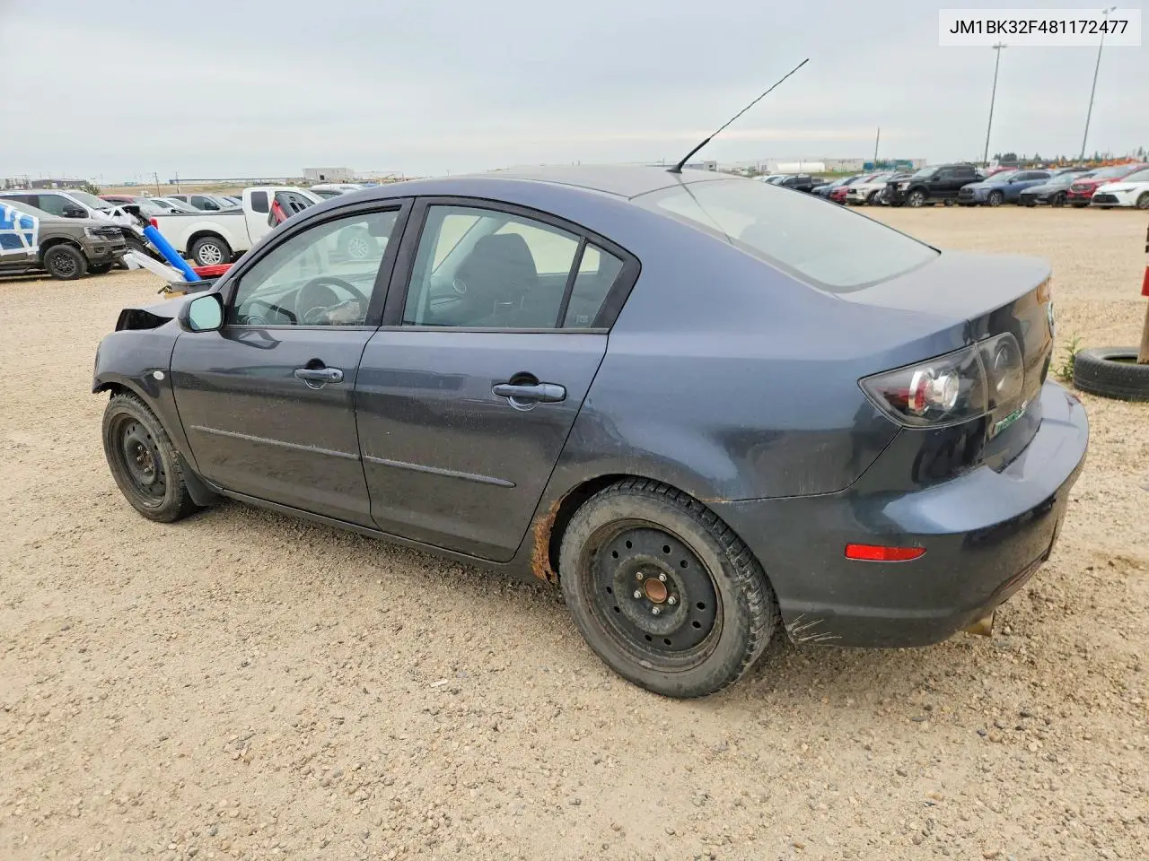 2008 Mazda 3 I VIN: JM1BK32F481172477 Lot: 56843606