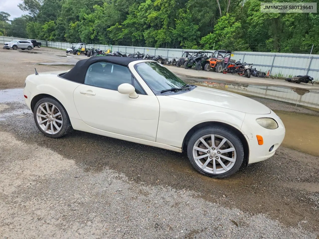2008 Mazda Mx-5 Miata VIN: JM1NC25F580139641 Lot: 58124906