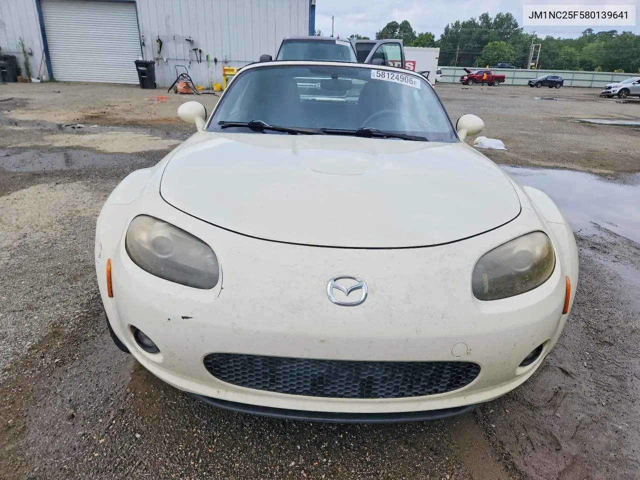 2008 Mazda Mx-5 Miata VIN: JM1NC25F580139641 Lot: 58124906