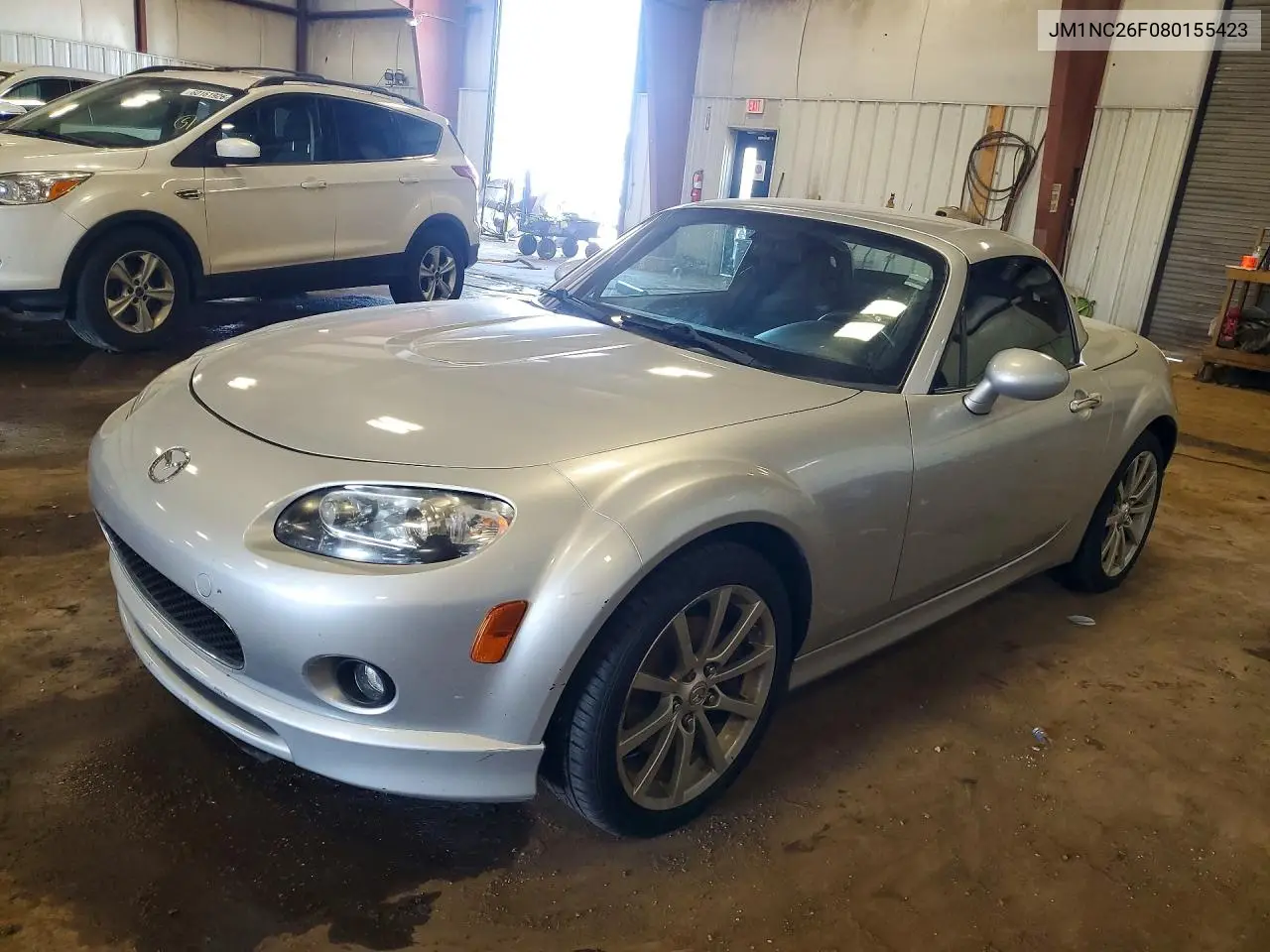2008 Mazda Mx-5 Miata VIN: JM1NC26F080155423 Lot: 59395286