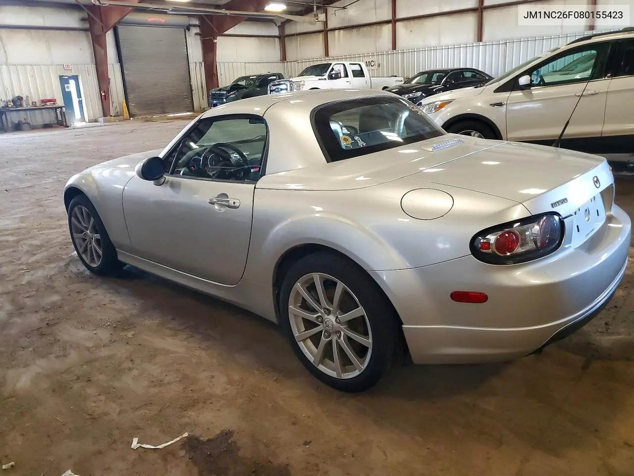 2008 Mazda Mx-5 Miata VIN: JM1NC26F080155423 Lot: 59395286