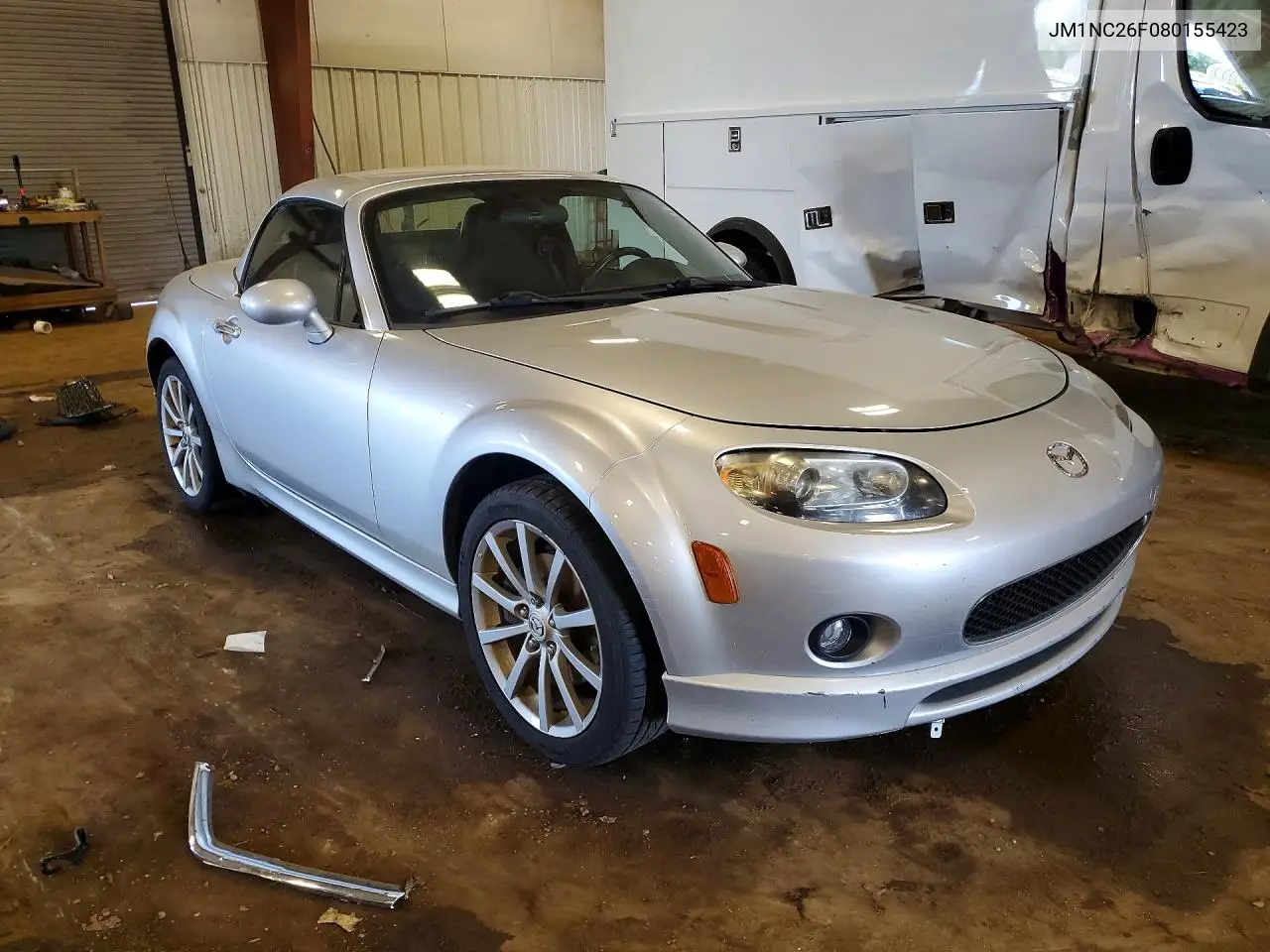2008 Mazda Mx-5 Miata VIN: JM1NC26F080155423 Lot: 59395286