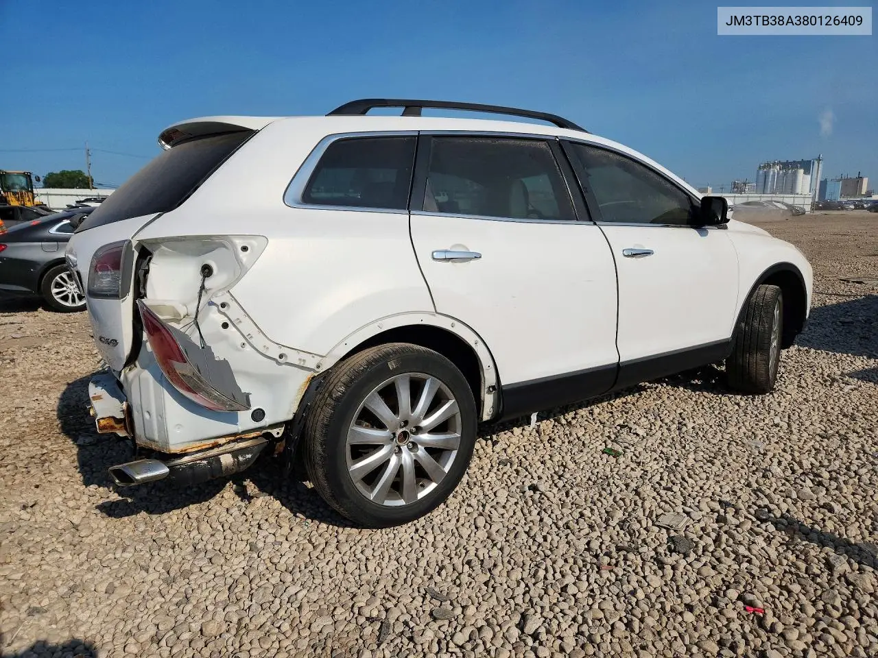2008 Mazda Cx-9 4D VIN: JM3TB38A380126409 Lot: 60635996