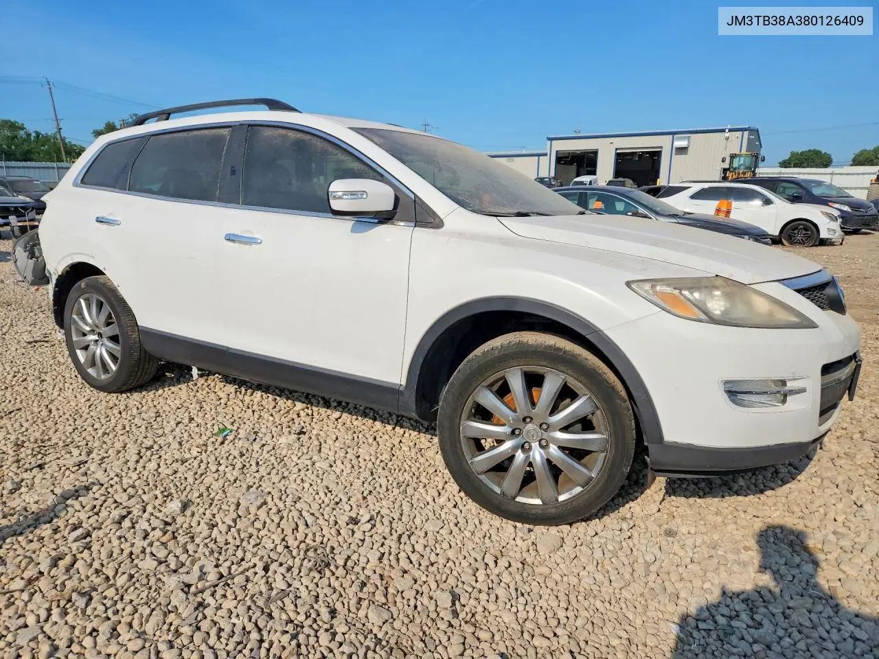 2008 Mazda Cx-9 4D VIN: JM3TB38A380126409 Lot: 60635996