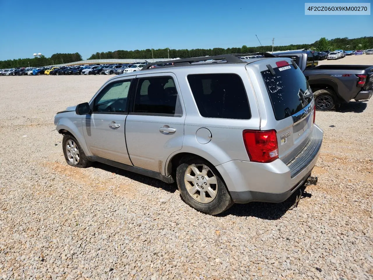 2009 Mazda Tribute S VIN: 4F2CZ06GX9KM00270 Lot: 52971226