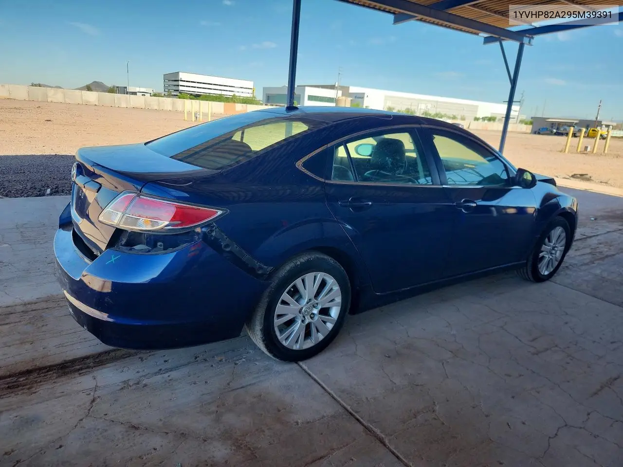 2009 Mazda 6 I VIN: 1YVHP82A295M39391 Lot: 58307126
