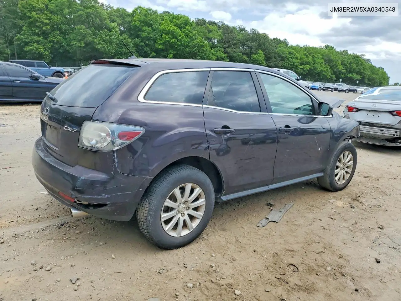 2010 Mazda Cx-7 VIN: JM3ER2W5XA0340548 Lot: 52477056