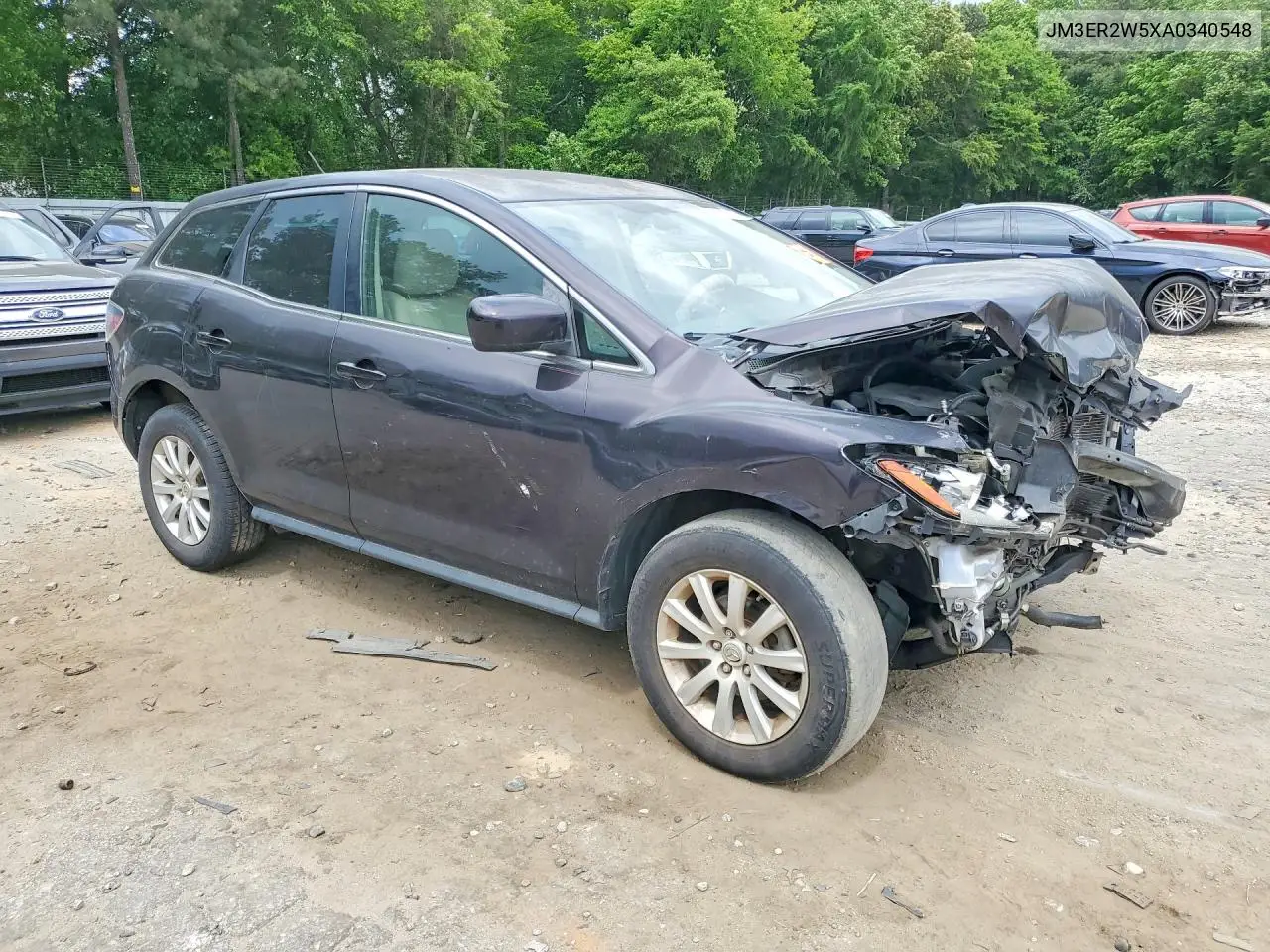 2010 Mazda Cx-7 VIN: JM3ER2W5XA0340548 Lot: 52477056