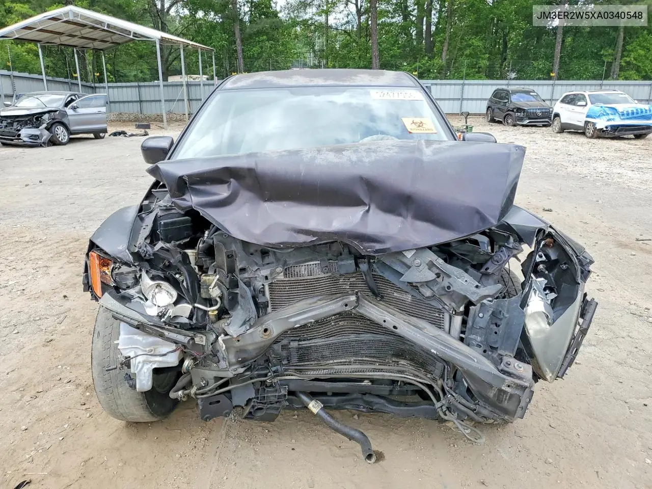 2010 Mazda Cx-7 VIN: JM3ER2W5XA0340548 Lot: 52477056