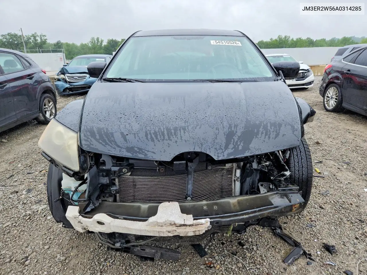 2010 Mazda Cx-7 VIN: JM3ER2W56A0314285 Lot: 54510526