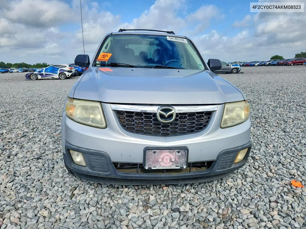 2010 Mazda Tribute I VIN: 4F2CY0C74AKM08523 Lot: 54789706