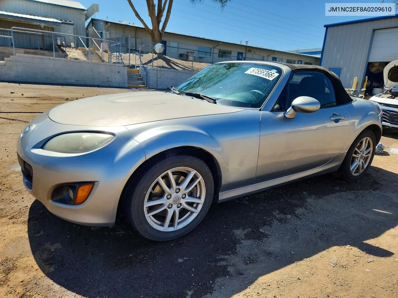 2010 Mazda Mx-5 Miata VIN: JM1NC2EF8A0209610 Lot: 57556366
