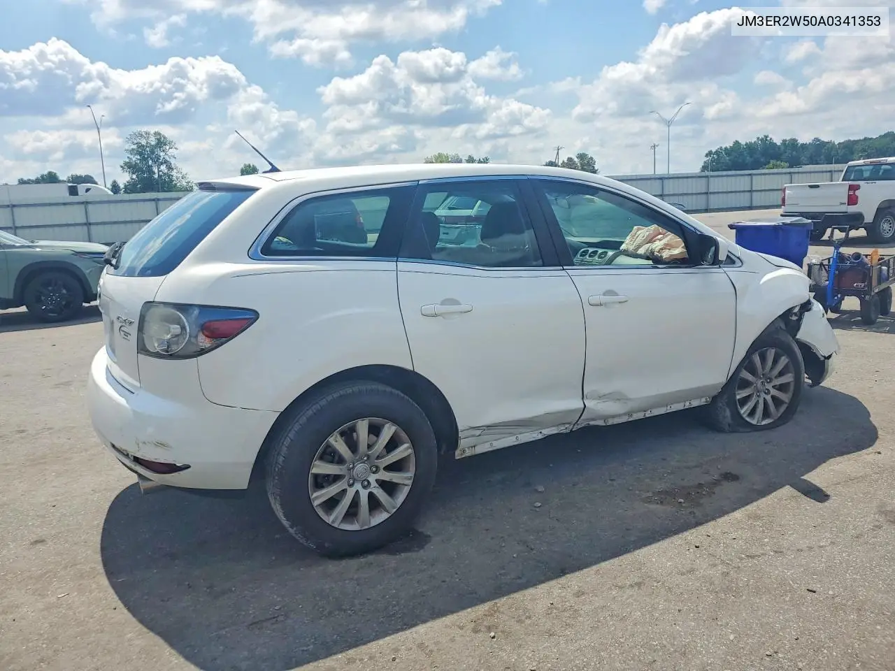 2010 Mazda Cx-7 VIN: JM3ER2W50A0341353 Lot: 57655896