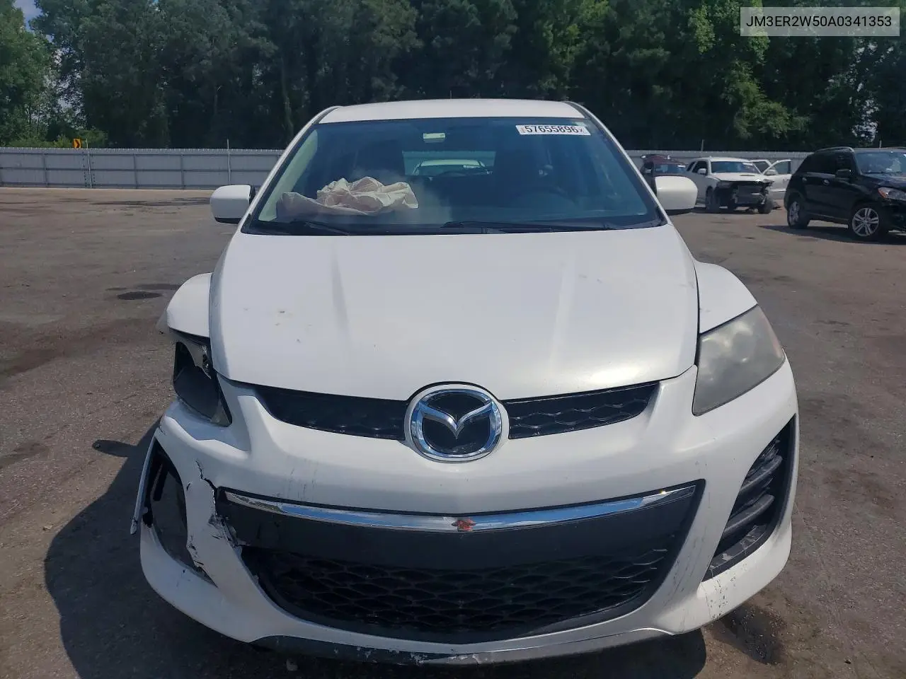 2010 Mazda Cx-7 VIN: JM3ER2W50A0341353 Lot: 57655896