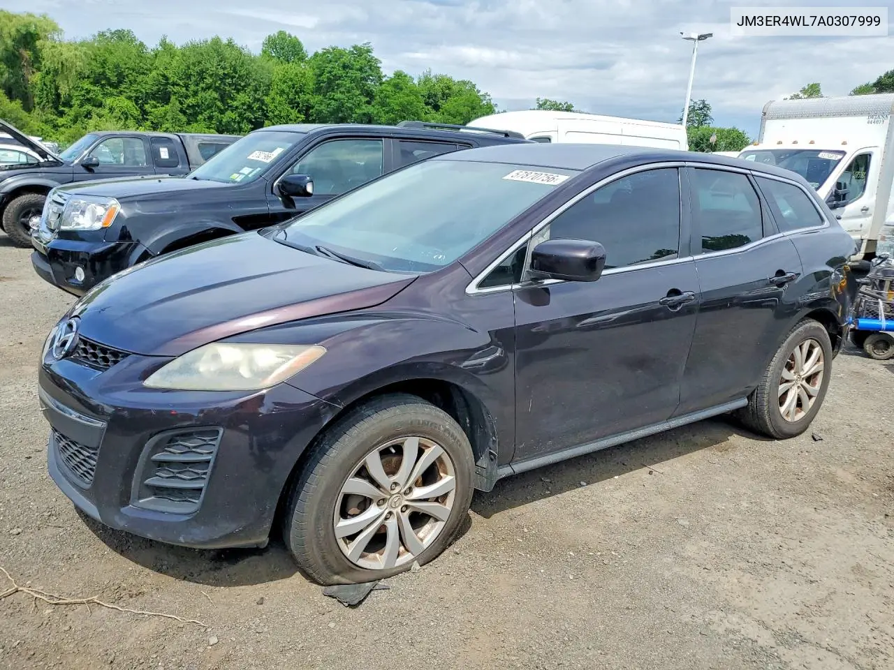 2010 Mazda Cx-7 VIN: JM3ER4WL7A0307999 Lot: 57870756