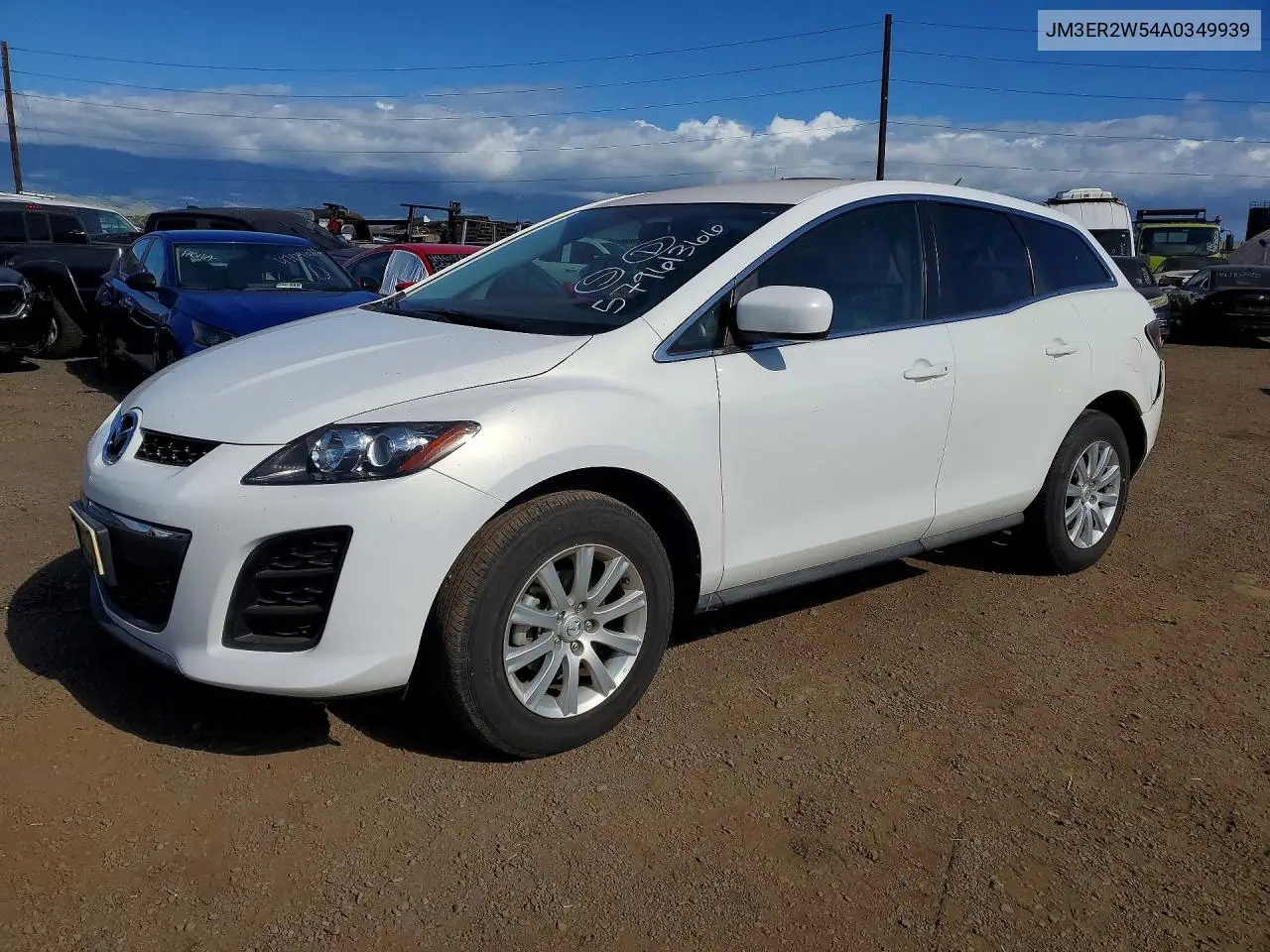 2010 Mazda Cx-7 VIN: JM3ER2W54A0349939 Lot: 57961366