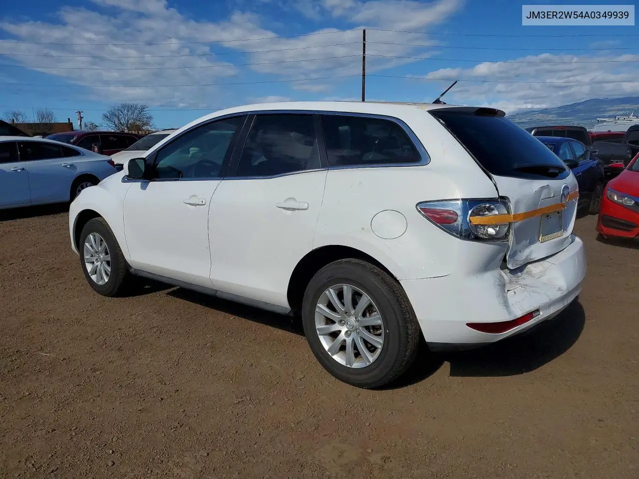 2010 Mazda Cx-7 VIN: JM3ER2W54A0349939 Lot: 57961366