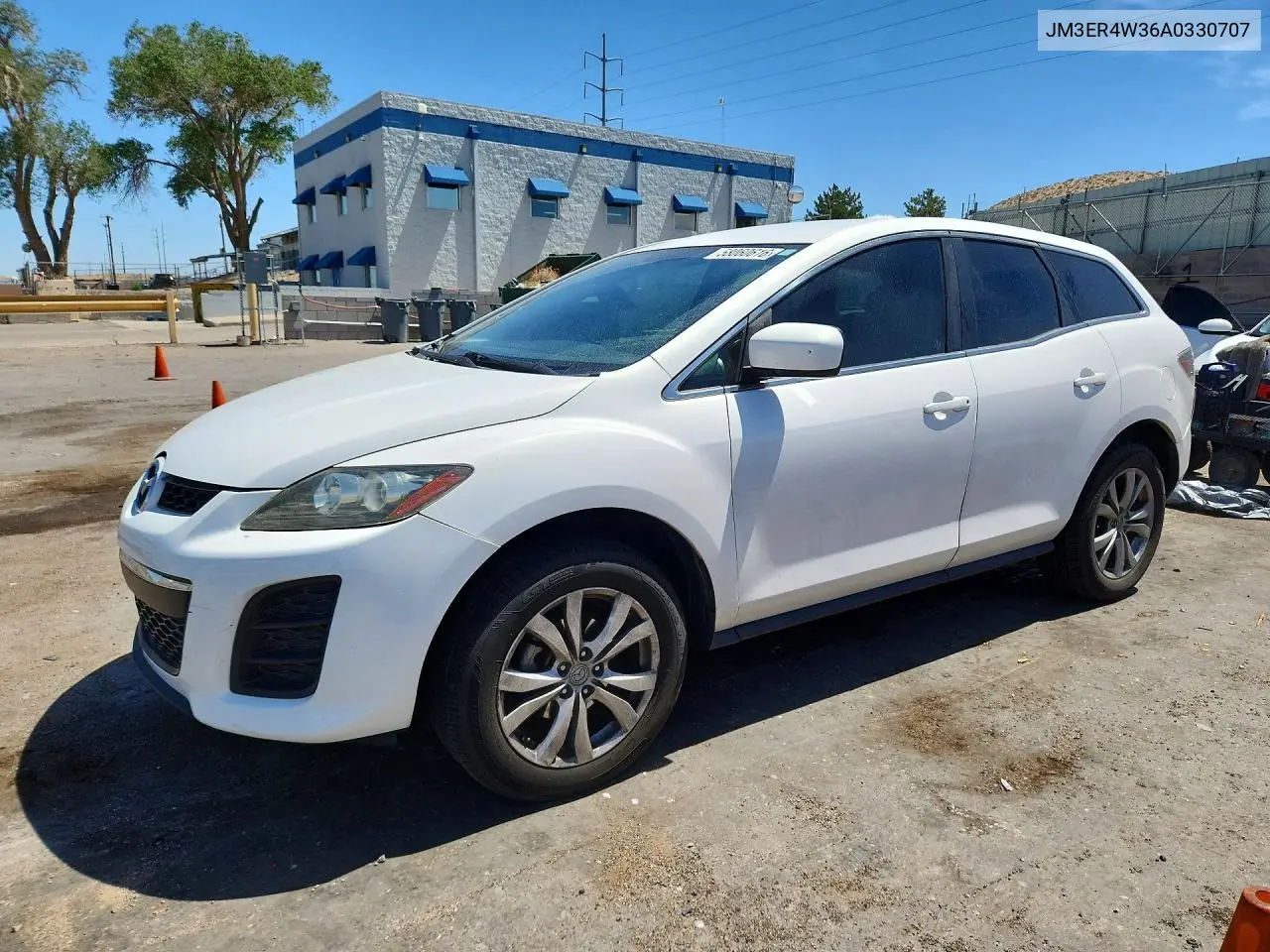 2010 Mazda Cx-7 VIN: JM3ER4W36A0330707 Lot: 58060616