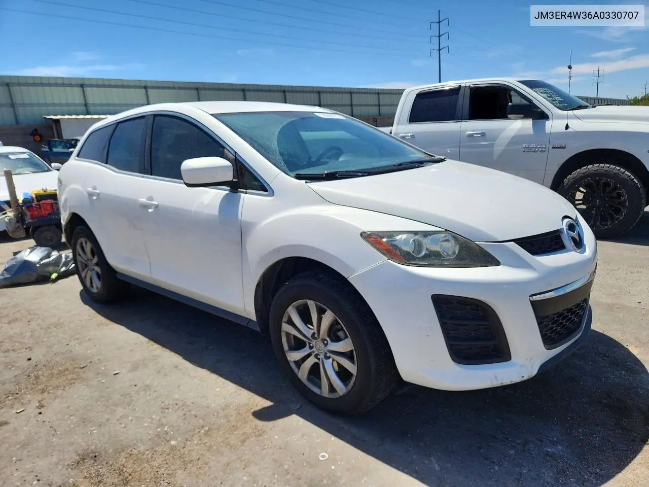 2010 Mazda Cx-7 VIN: JM3ER4W36A0330707 Lot: 58060616