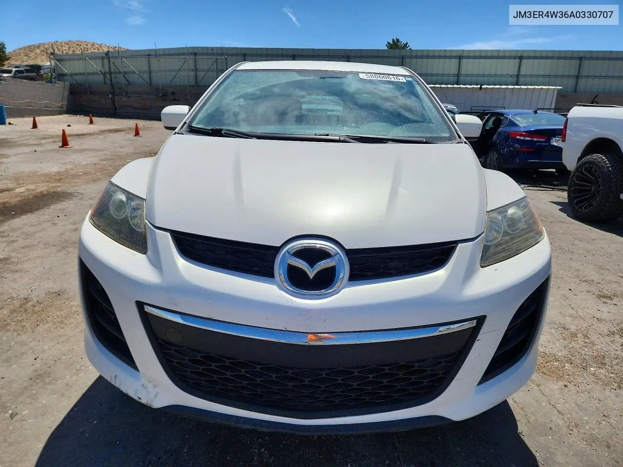 2010 Mazda Cx-7 VIN: JM3ER4W36A0330707 Lot: 58060616