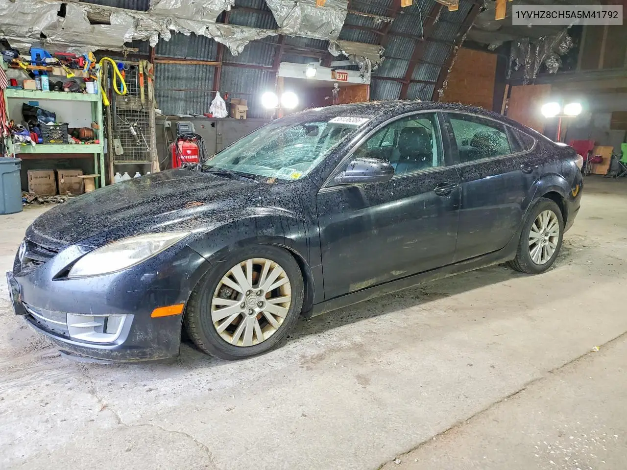 2010 Mazda 6 I VIN: 1YVHZ8CH5A5M41792 Lot: 58136386