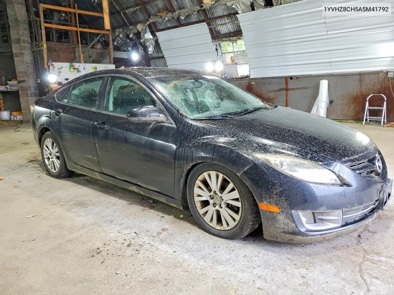 2010 Mazda 6 I VIN: 1YVHZ8CH5A5M41792 Lot: 58136386