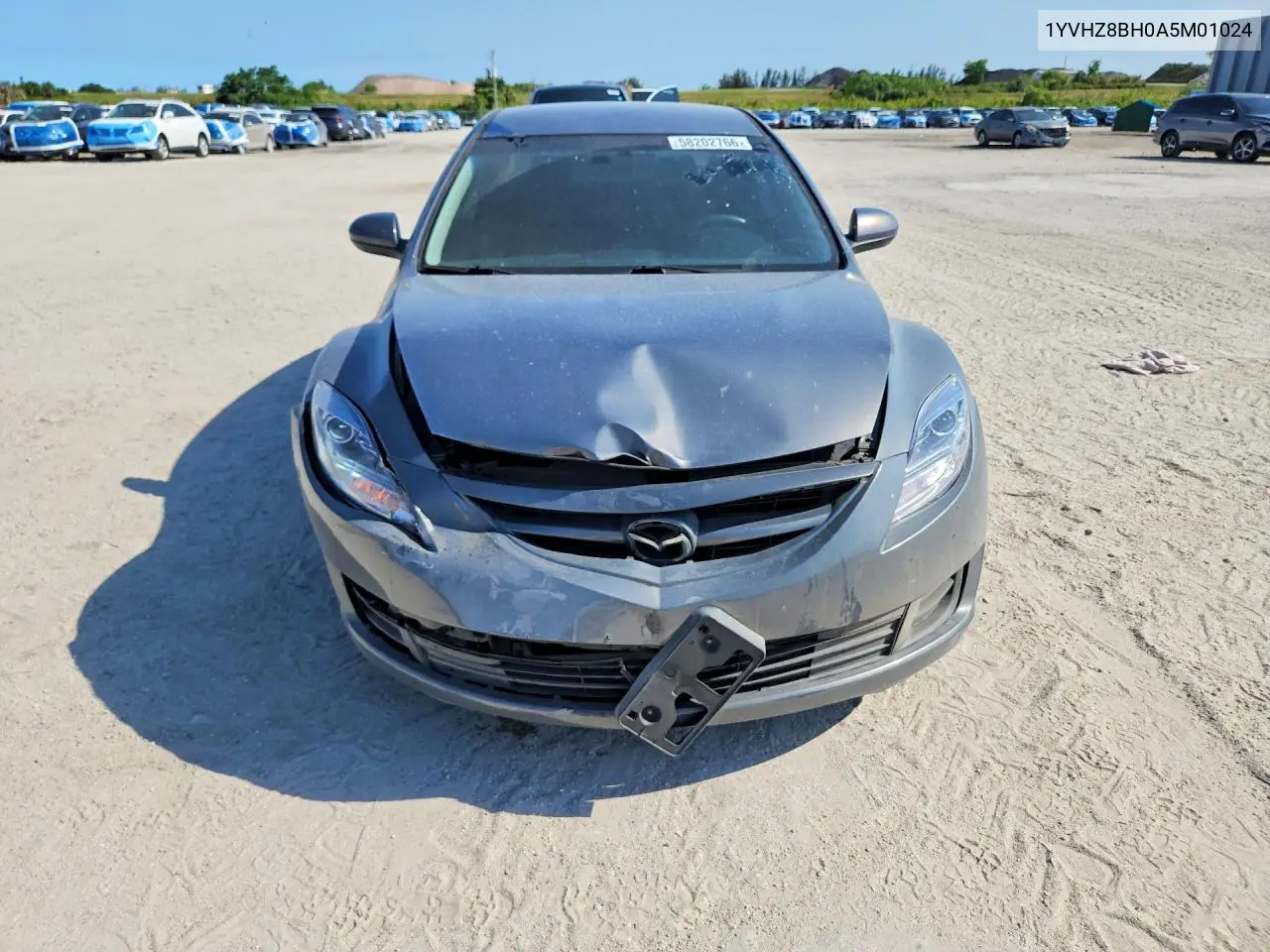 2010 Mazda 6 I VIN: 1YVHZ8BH0A5M01024 Lot: 58202766