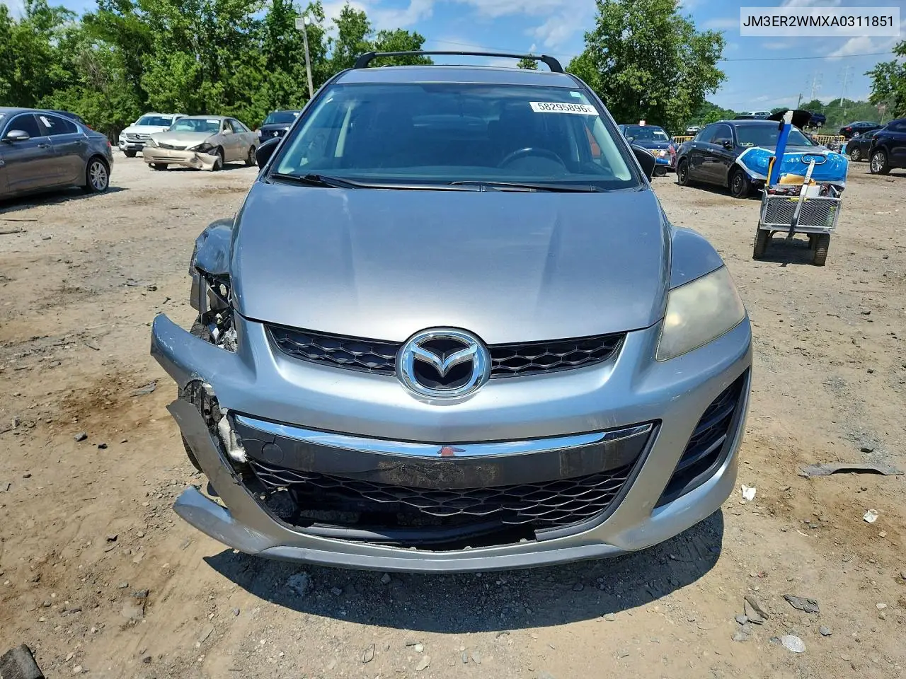 2010 Mazda Cx-7 VIN: JM3ER2WMXA0311851 Lot: 58295896