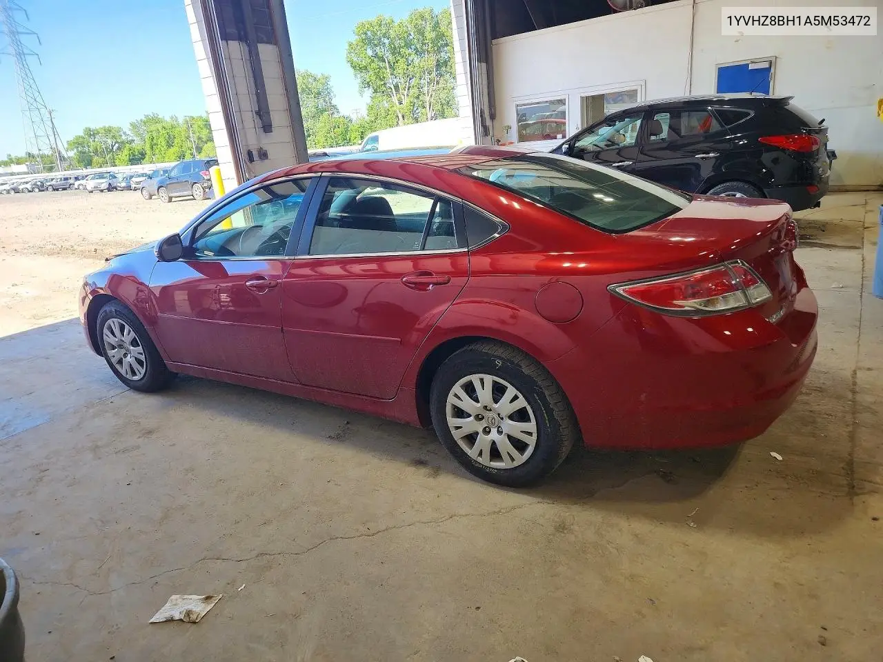 2010 Mazda 6 I VIN: 1YVHZ8BH1A5M53472 Lot: 58399356