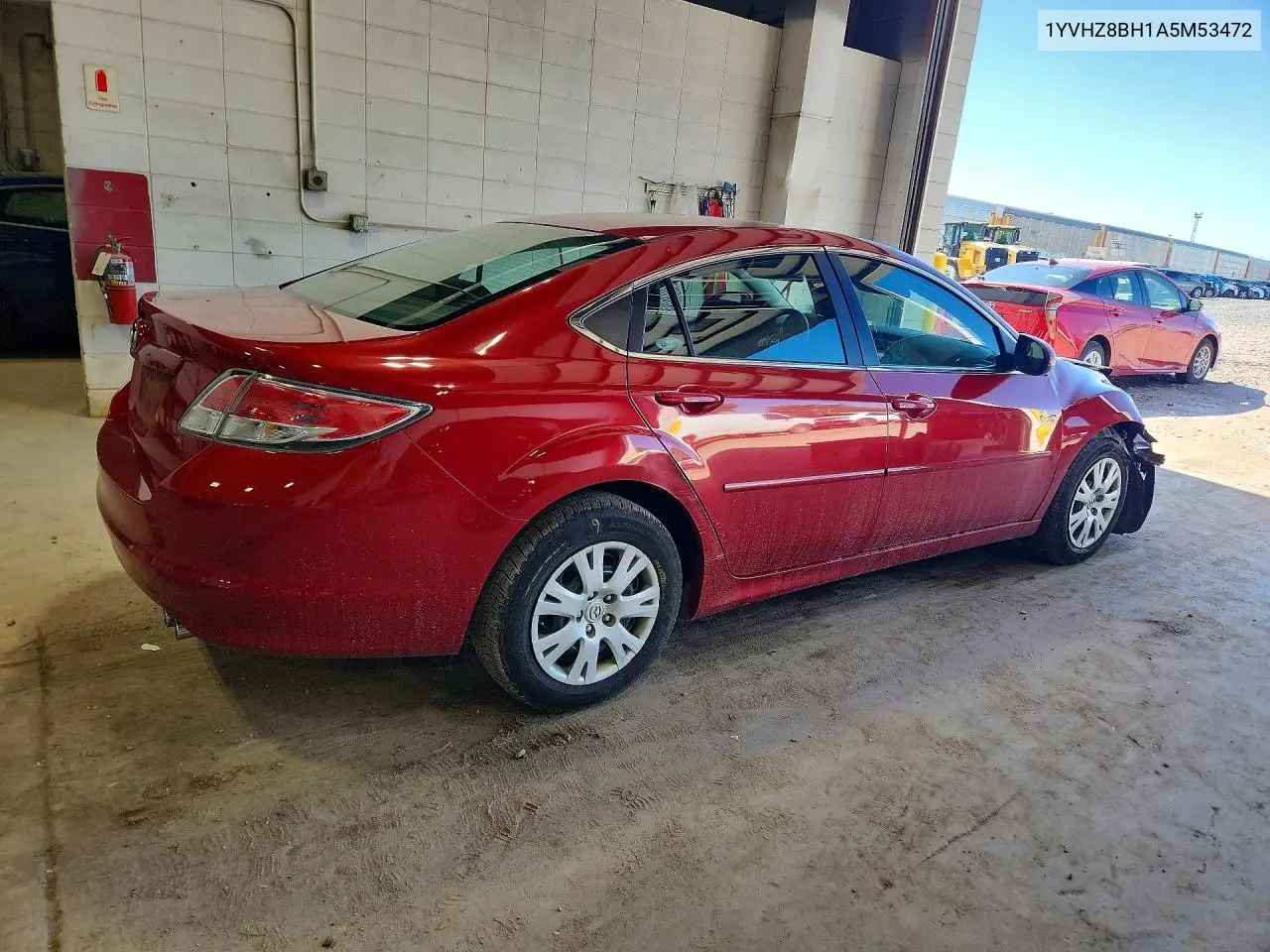 2010 Mazda 6 I VIN: 1YVHZ8BH1A5M53472 Lot: 58399356