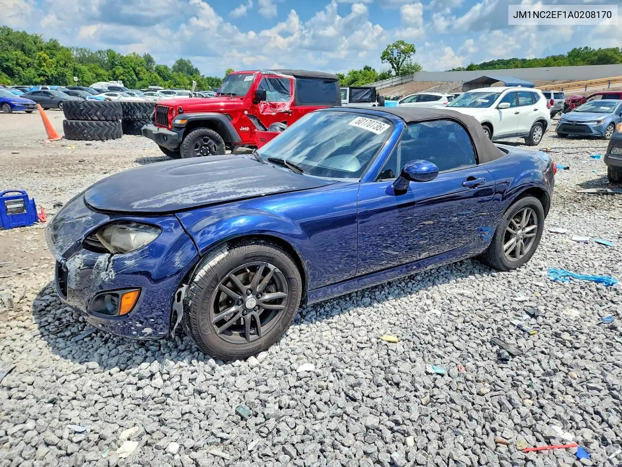 2010 Mazda Mx-5 Miata VIN: JM1NC2EF1A0208170 Lot: 60170736