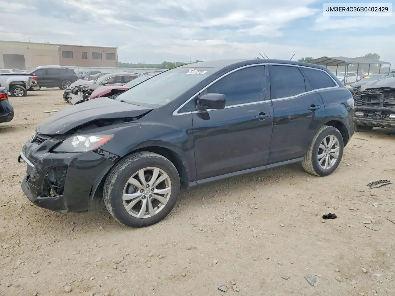 2011 Mazda Cx-7 VIN: JM3ER4C36B0402429 Lot: 53552276