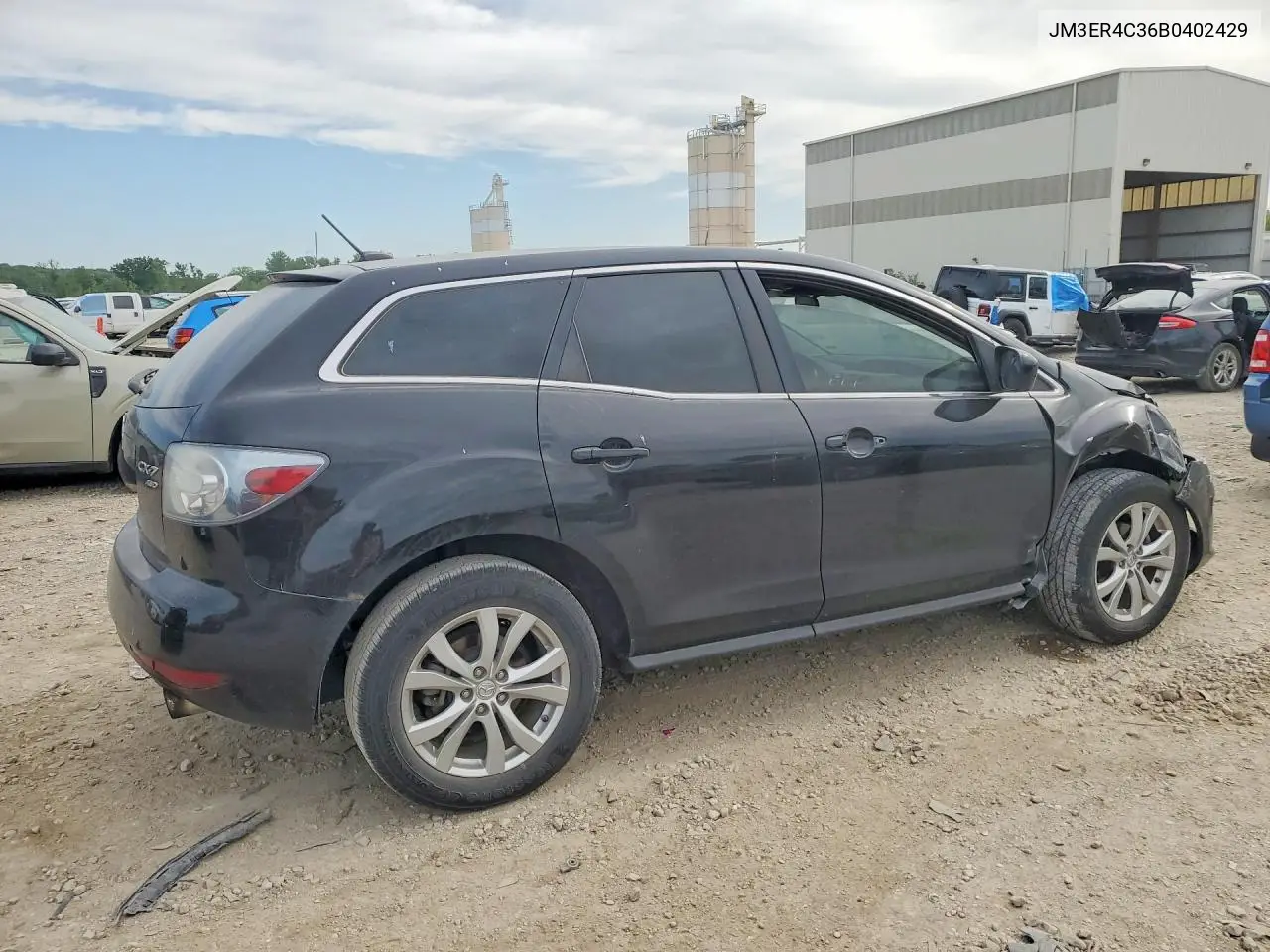 2011 Mazda Cx-7 VIN: JM3ER4C36B0402429 Lot: 53552276