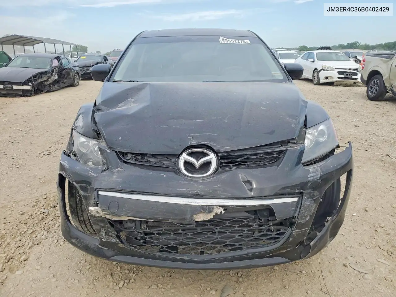 2011 Mazda Cx-7 VIN: JM3ER4C36B0402429 Lot: 53552276