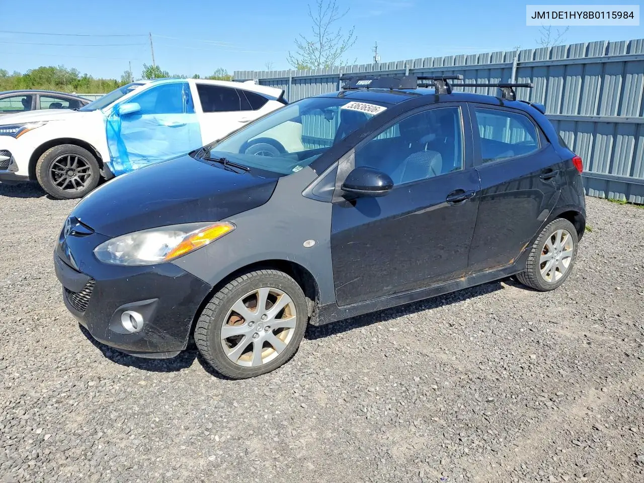 2011 Mazda Mazda2 VIN: JM1DE1HY8B0115984 Lot: 53636506