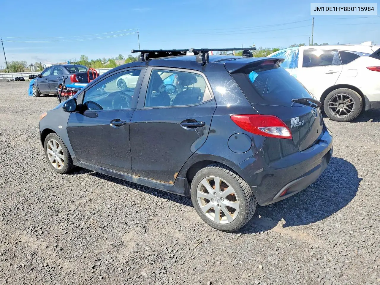 2011 Mazda Mazda2 VIN: JM1DE1HY8B0115984 Lot: 53636506