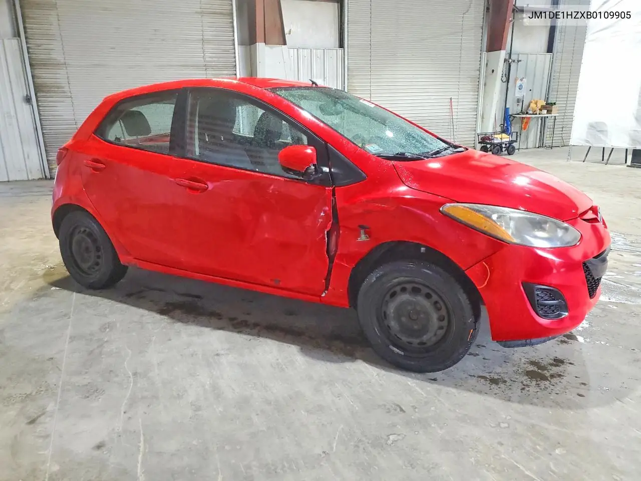 2011 Mazda Mazda2 VIN: JM1DE1HZXB0109905 Lot: 53796366