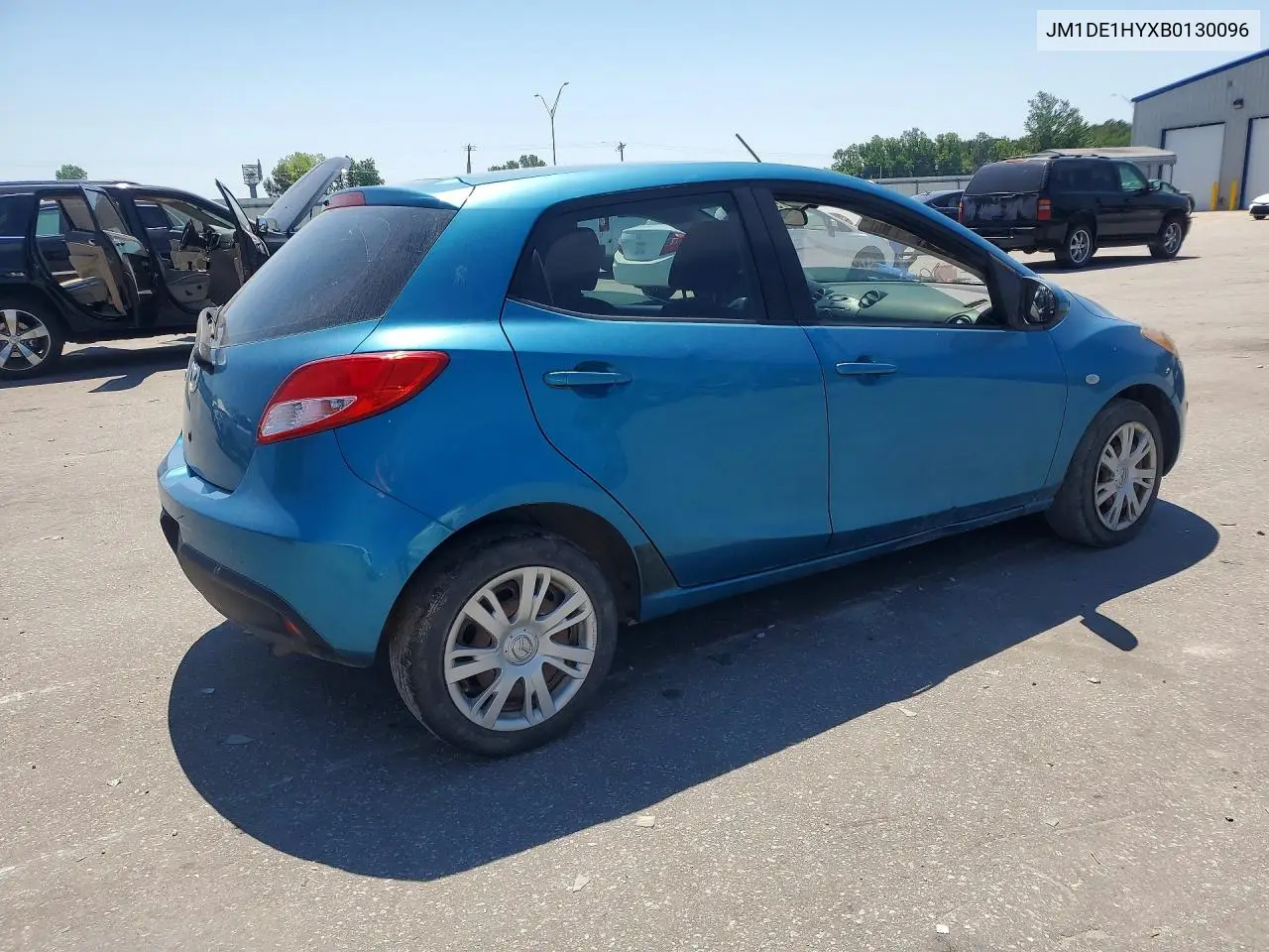 2011 Mazda Mazda2 VIN: JM1DE1HYXB0130096 Lot: 53814896