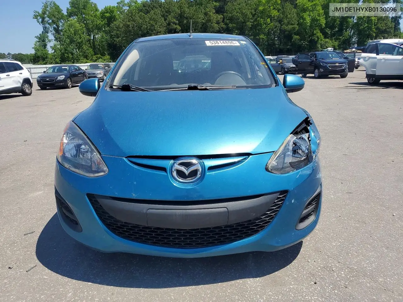 2011 Mazda Mazda2 VIN: JM1DE1HYXB0130096 Lot: 53814896