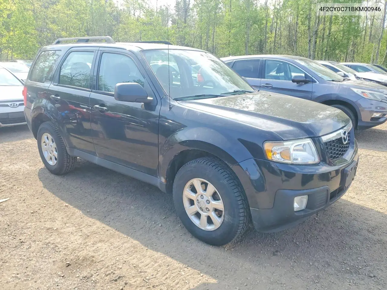 2011 Mazda Tribute I VIN: 4F2CY0C71BKM00946 Lot: 54006266