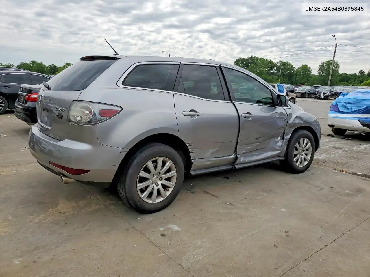 2011 Mazda Cx-7 VIN: JM3ER2A54B0395845 Lot: 55221896