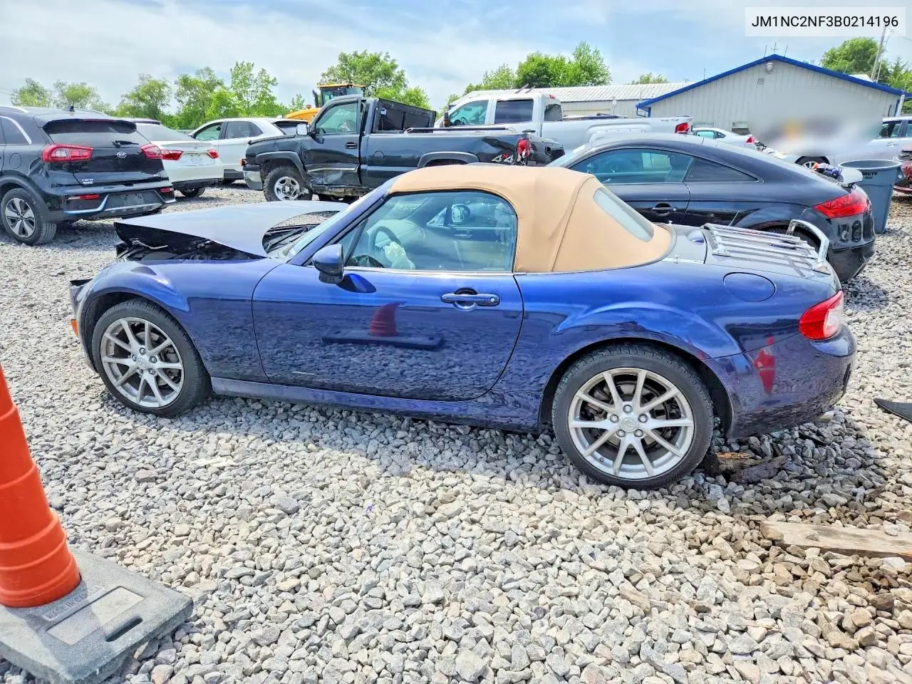 2011 Mazda Mx-5 Miata VIN: JM1NC2NF3B0214196 Lot: 55417846