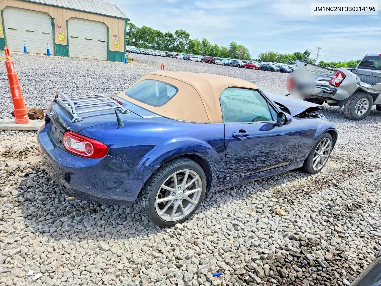 2011 Mazda Mx-5 Miata VIN: JM1NC2NF3B0214196 Lot: 55417846