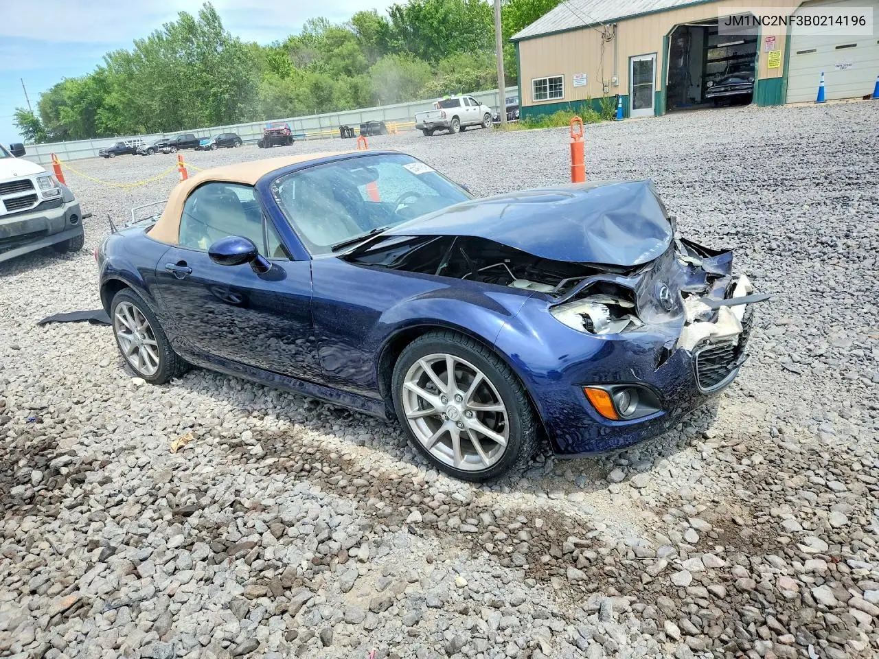 2011 Mazda Mx-5 Miata VIN: JM1NC2NF3B0214196 Lot: 55417846