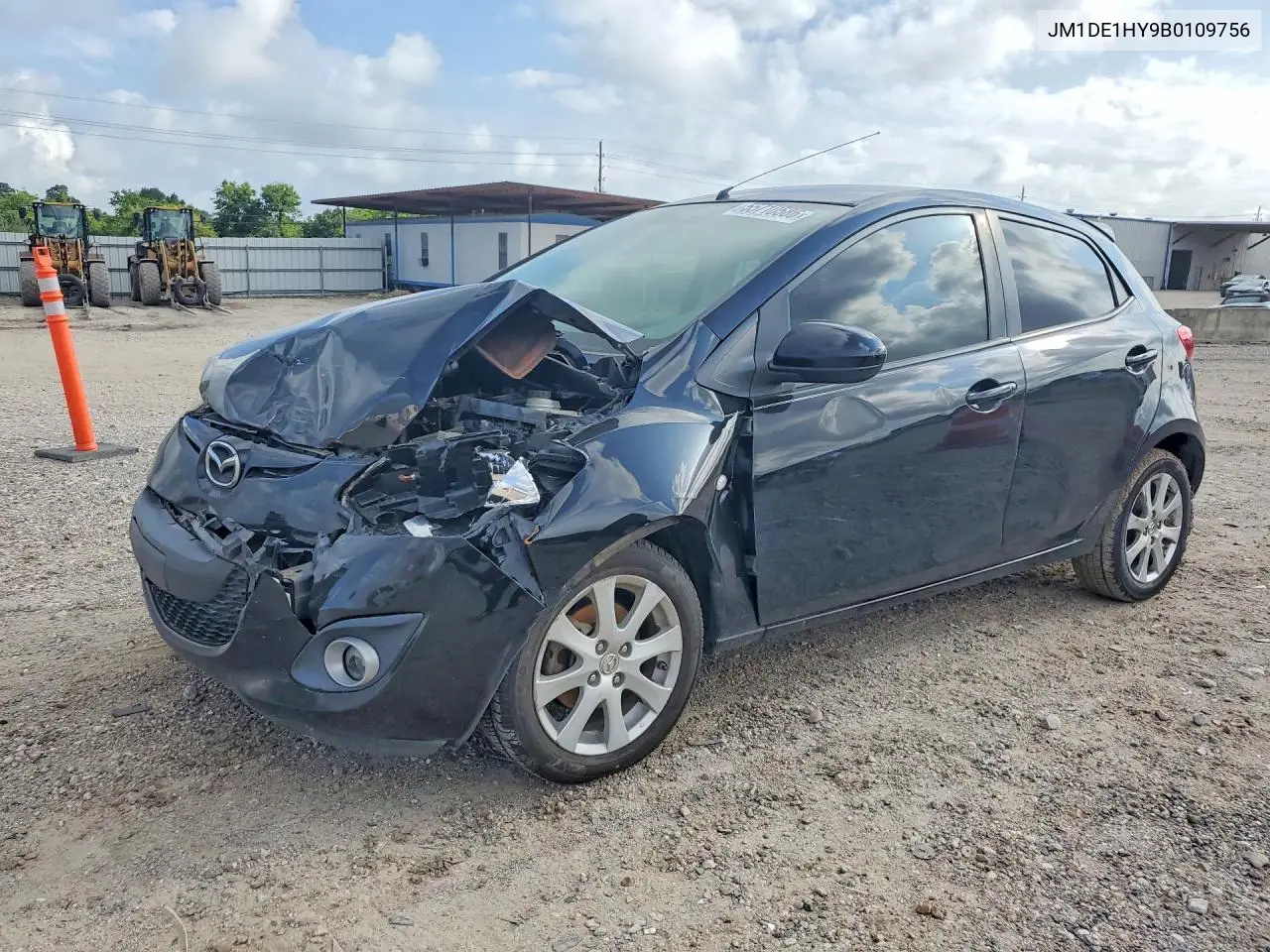 2011 Mazda Mazda2 VIN: JM1DE1HY9B0109756 Lot: 55710586