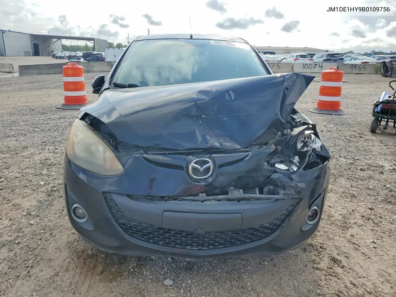 2011 Mazda Mazda2 VIN: JM1DE1HY9B0109756 Lot: 55710586