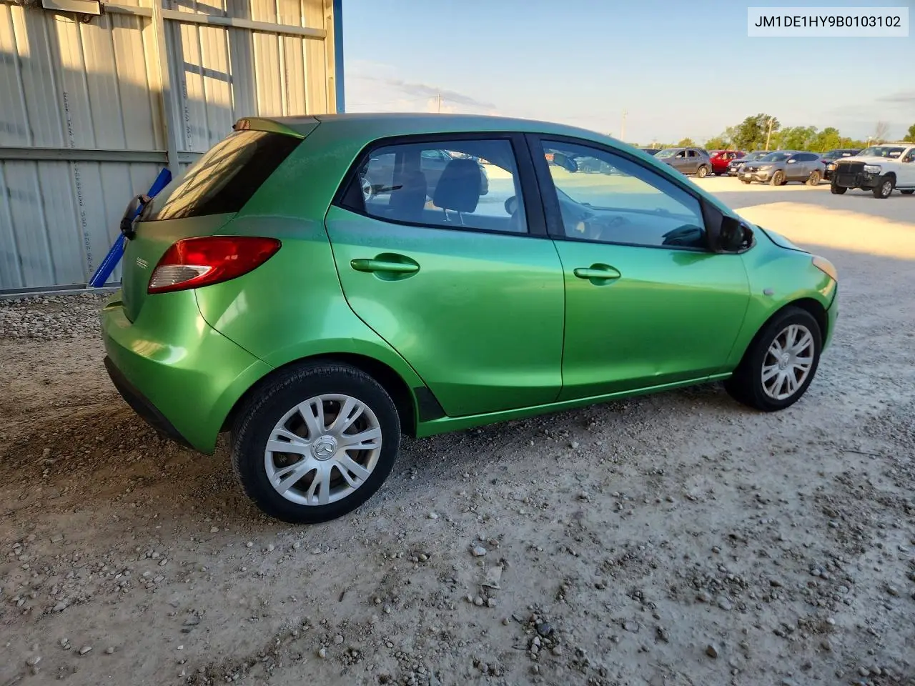 2011 Mazda Mazda2 VIN: JM1DE1HY9B0103102 Lot: 57232716