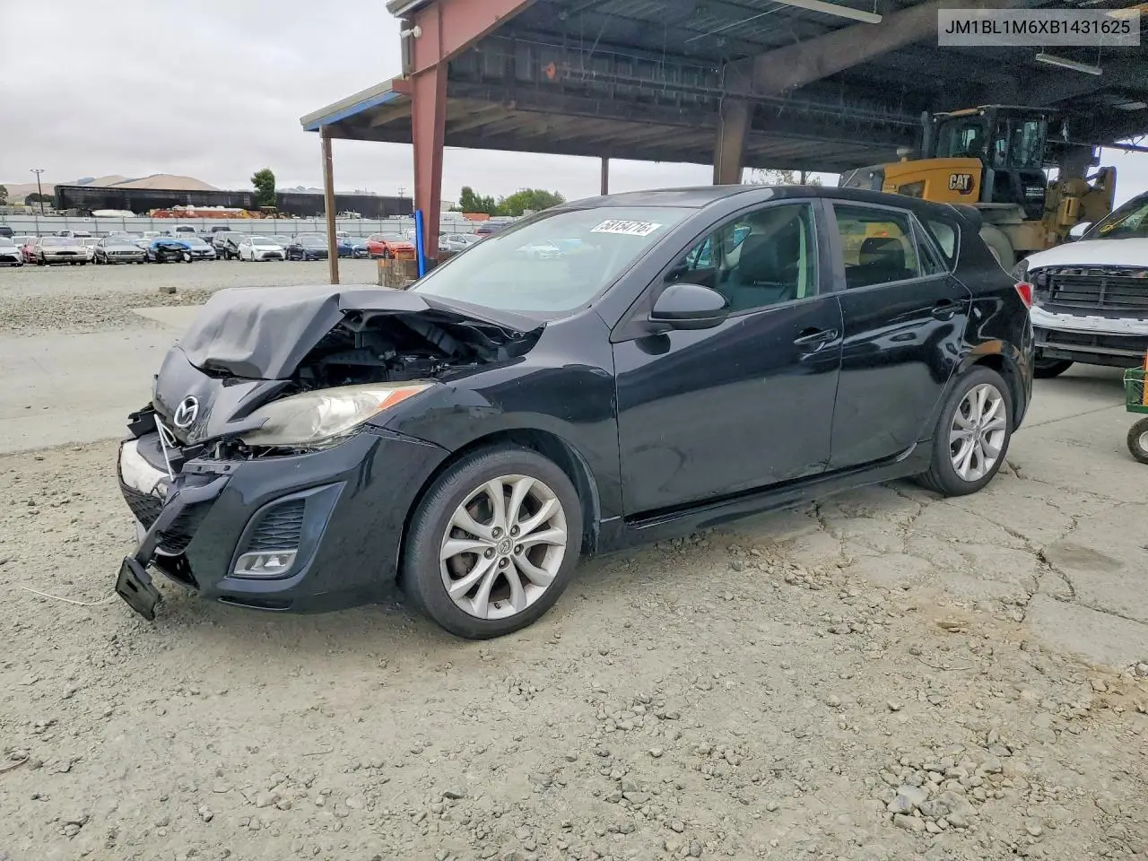 2011 Mazda 3 S VIN: JM1BL1M6XB1431625 Lot: 58154716