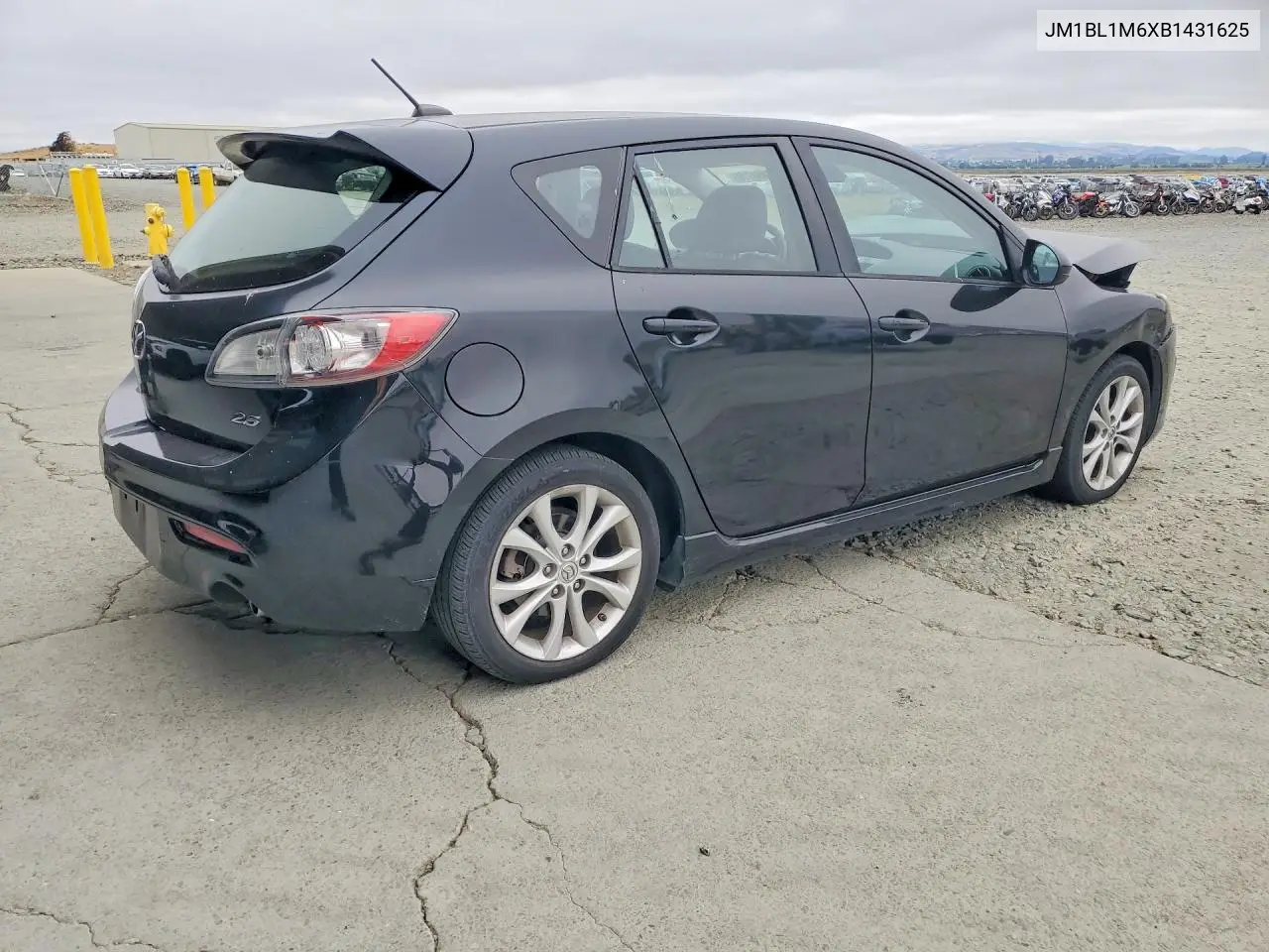 2011 Mazda 3 S VIN: JM1BL1M6XB1431625 Lot: 58154716