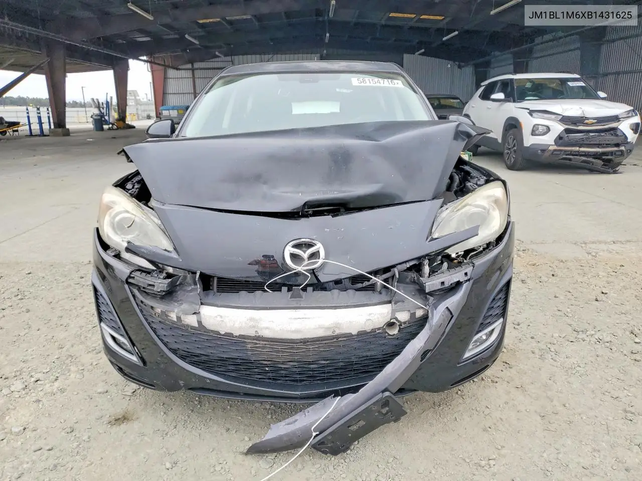 2011 Mazda 3 S VIN: JM1BL1M6XB1431625 Lot: 58154716